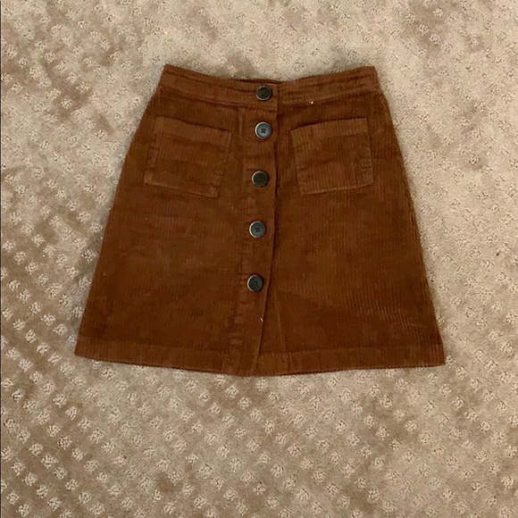 Dresses & Skirts - Brown Corduroy skirt